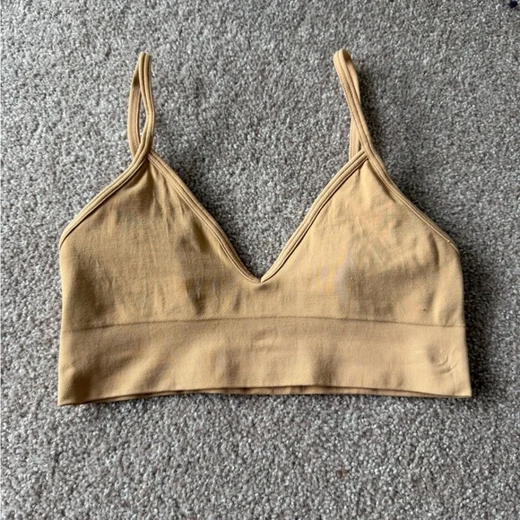 SKIMS Beige Triangle Bralette - Picture 5 of 5